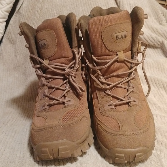 5.AA Boots Military Special Force Desert Combat Shoes Hunting Trekking Camping - Picture 3 of 10